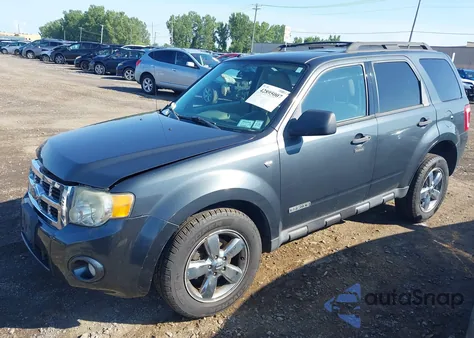 2008 Ford Escape Xlt из США, поврежденный, VIN 1FMCU03108KA80952
